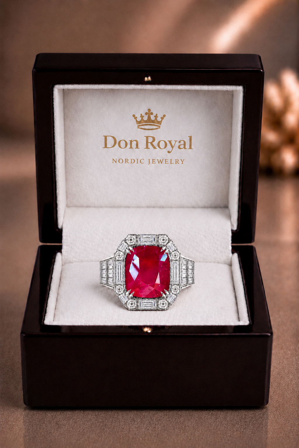 Eleanor Ruby & Diamond Ring