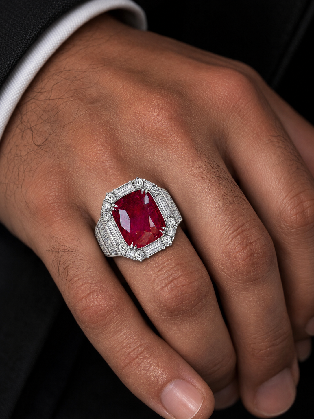 Magnus Rubin och Diamant Ring