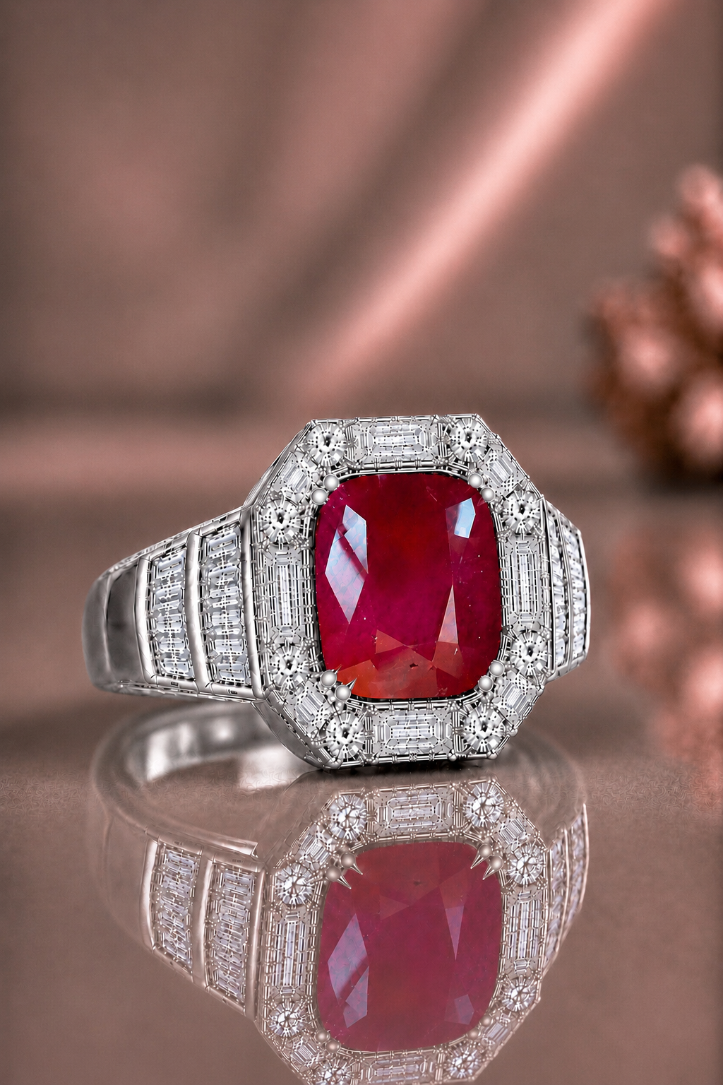 Magnus Rubin och Diamant Ring