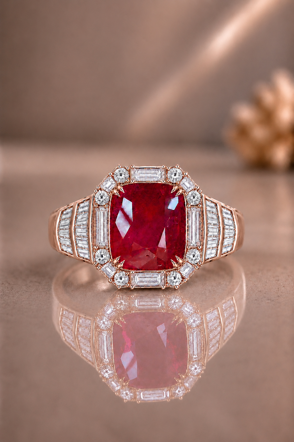 Magnus Rubin och Diamant Ring