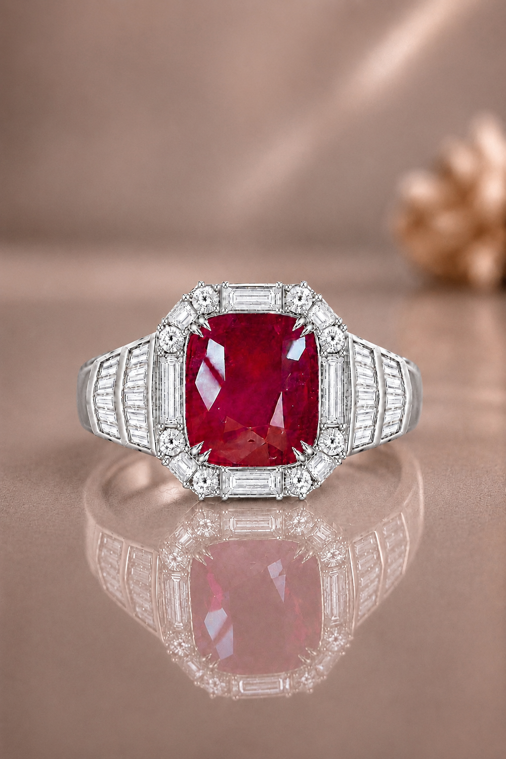 Magnus Rubin och Diamant Ring