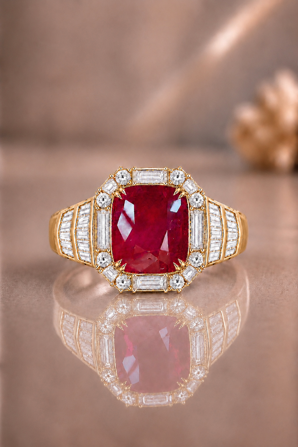 Magnus Rubin och Diamant Ring