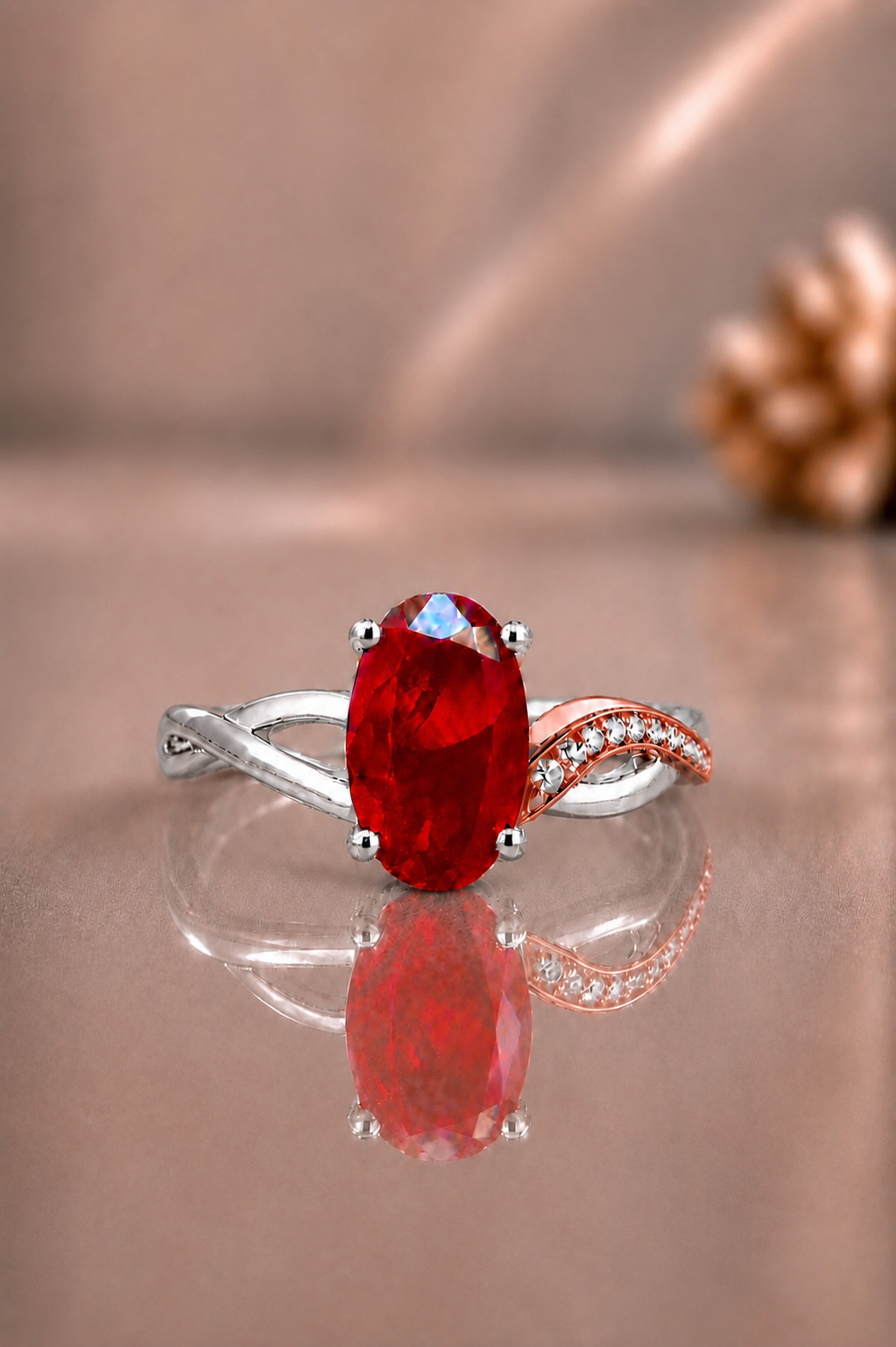 Madeleine Ruby & Diamond Ring
