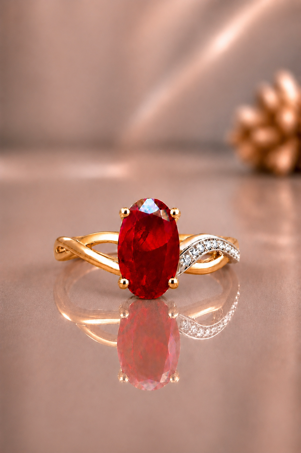 Madeleine Ruby & Diamond Ring