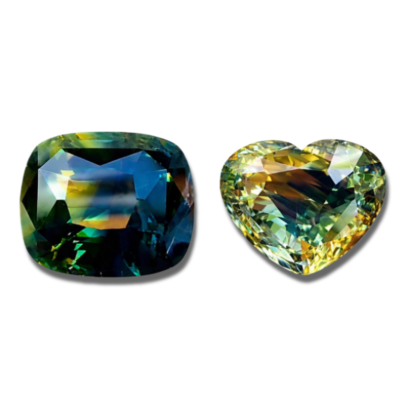Bicolor Safir – Uttrycket av Färgharmoni