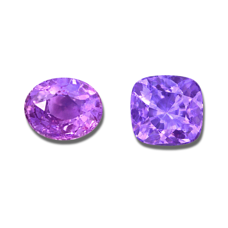 Lavendel Safir – Uttrycket av Subtil Färg