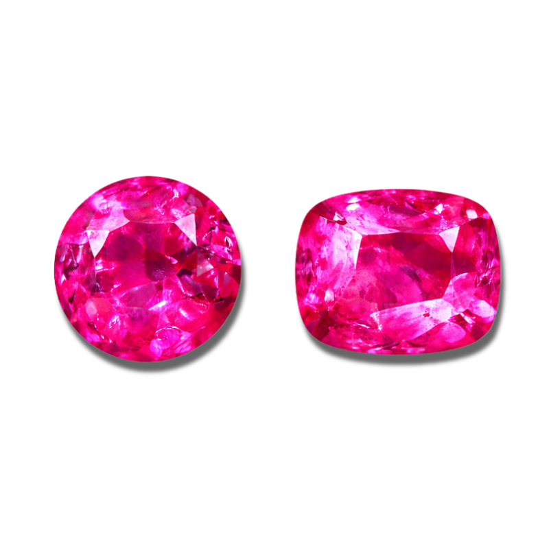 Hot Pink och Neon Pink Spinell – Den Strålande Flamman av Feminin Kraft