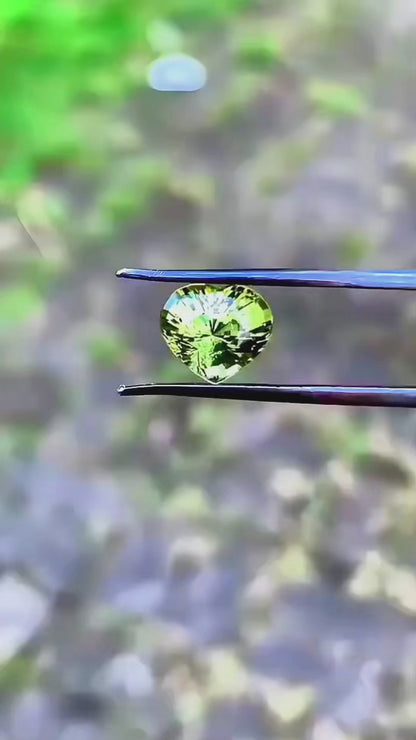 3.09 ct alexandrite certified