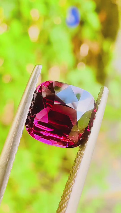 1.70 ct Natural Purple Spinel Certified
