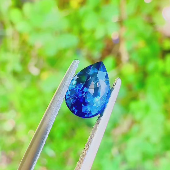 1.52 ct blue sapphire gia certified