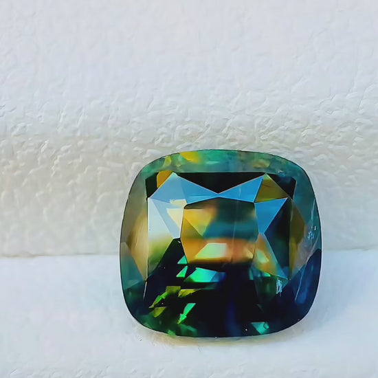 1.82 ct bicolor sapphire gia certified