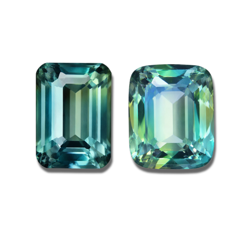 Teal Safir – Uttrycket av Färgbalans